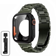 Change to Ultra3 Case+Band For Apple Watch Series 11 10 9 8 7 6 สายนาฬิกา 42mm 46mm 41mm 45mm 44mm 4