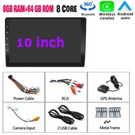 [8GB RAM+64GB ROM 8Core]2024 Newest Android Player 9"10 inch Car Radio 2DIN Car Multimedia MP5 Playe
