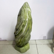 Super beautiful blue feng shui stone, height 50cm, weight 20kg