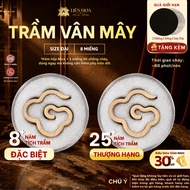 Agarwood Van May 8 PIECES | NATURAL FRAGRANCE WITH LOW SMOKE | NO CHEMICALS OF LIEN Hoa