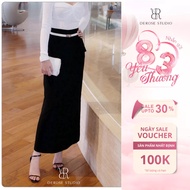 Derose Studio – Jessica Skirt long Skirt, elegant office Skirt, elegant figure