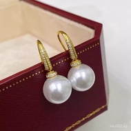 9-15mm Fashion Round Bead Accessories22433S925 Pearl Accessories DIY Silver Jewelry Silver Stud Earr