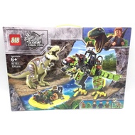 LEGO KHANG LONG BATTERY_Company Dinosaur Park Jurassic World - 526 pieces