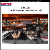 KOREA COSTCO FISSLER Combi Pressure Cooker (4.5+2.5L)