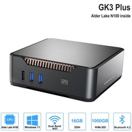 GK3V Plus  PC Gamer In Alder N100/N95 Celeron N5095 8GB/16GB DDR4 512GB Windows 11 Pro Dual HD VGA ค