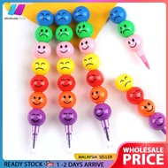 | Colorful Stackable Pencil Creative Crayon Pencils Cute Stationery Kids Birthday Doorgift Student R
