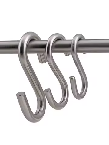 304 Stainless Steel S Hook M2-M10