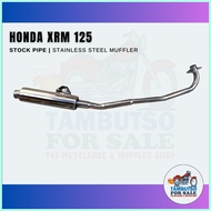 ℗ ◊☜ Honda XRM 125 Stock Pipe Type Muffler for XRM 125 Exhaust pipe