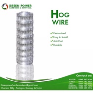 ﹊HOG WIRE GALVANIZED.