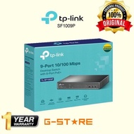 Tplink Tl-Sf1009P Switch 9 Port 10/100Mbps With 8-Port Poe Sf 1009P