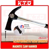 [28MM] HIGH QUALITY HAMMER with MAGNETIC CROSS-CLAW HAND TOOL / Tukul