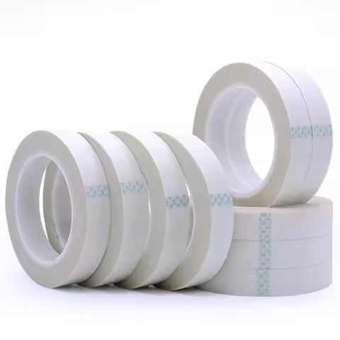 White Fiberglass Glass Cloth Insulation Tape 69 Electric Tape High Temperature Tape With Silicone Ad