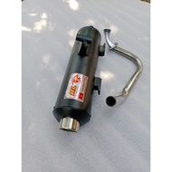 Exzos Red Leo,NLK, Apido, Kou Mahchai, Daeng sai4 racing cutting exhaust 28mm Ego v1/v2 Nouvo Avanti