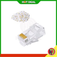 Hotdeal Cliptec 8P8C RJ45 Connector For Cat5e Cable Accessories Wire Accessories Ethernet Cable