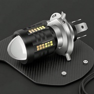 Upgrade: H4/H6/BA20D Bulb, Bright White, High/Low Beam  Peningkatan Lampu Hadapan LED Moto: Mentol H