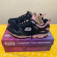 SKECHERS SRR 女生 足弓加強回彈力 慢跑鞋 藍粉 # 88888338 25.5cm