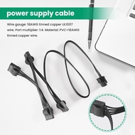 6Pin to 4 Molex Modular Power Supply Cable 6Pin to 4 IDE Cable for CORSAIR RM1000X RM850X RM750X RM6