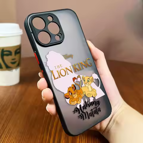 The King Lion Hakuna Matata Cover Matte Phone Case For Redmi NOTE 14 13 12 12S 11 11T 11S 10 10S 9T 
