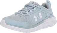Under Armour Women's Charged Assert 9 Running Shoe, Breaker Blue (300)/White, 11
