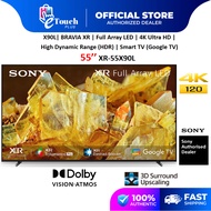 Sony 55 Inch X90L Full Array Google LED 4K UHD HDR Android Smart TV Television XR 55X90L / XR-55X90L