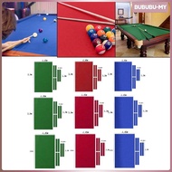 [BububuMY] Billiard Pool Table Cloth 7ft/8ft/9ft Pool Table Cushion Set Billiard Cloth Professional 