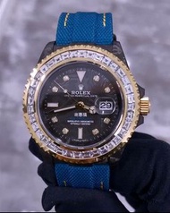 Rolex DiW Sea Dweller TURQUISE BAGUETTE 谢惠福