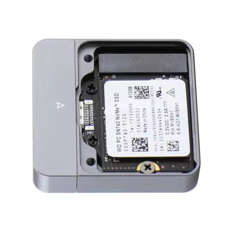 M.2 NVMe 2230 SSD Enclosure USB3.2 Gen2 10Gbps In-line External SDD Case Box Mobile Solid State Disk