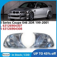 Clear Marker Signal Blinker Corner Parking Light Lamp for -BMW E46 3 Series Coupe 1999-2001 63126904