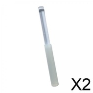 [Prasku] Solid Crystal Mallet Transparent Silicone Striker Singing Bowl Accessories for Crystal Soun