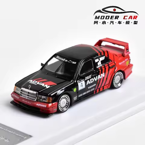 MJ 1:64 190E 2.5-16 Awesome EVO Diecast Model Car