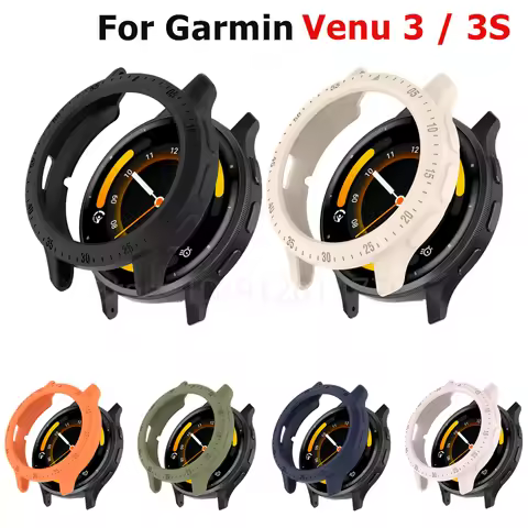 Silicone Case For Garmin Venu 3/3S Smart Watch Protector Bumper Accessories for Garmin Venu 3 Soft T
