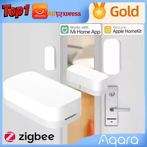 Original Aqara Door Window Sensor ZigBee Door Sensor Window Detectors Magnetic Sensor Smart Smart Ho