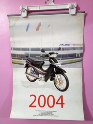 2004 KALENDER LAWAS MOTOR JIALING