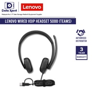 Lenovo Wired VoIP Headset 5000 (Teams) - 4XD1R88995