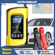 12V 8A Car Battery Charger Digital Pulse Repair Charger Wet Dry Battery Charger