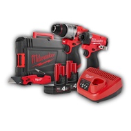 MILWAUKEE M12 FUEL ESSENTIAL COMBO (M12 FPP2A2-402X + 48-22-1505 + GIFT)