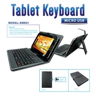 AVF AMK01 7" Tablet Keyboard Micro USB 80 Keys Keyboard Cover