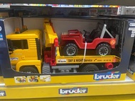 BRUDER MB L&S運輸車與越野車
