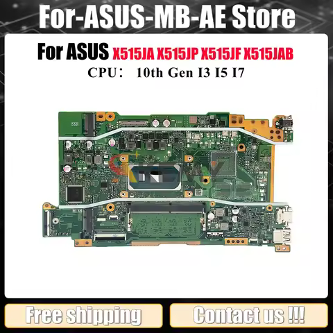 X415JA Laptop Motherboard For ASUS VivoBook X515JF A416J X515JP X415J X515JA V5200J V4200J X515JAB M