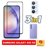 PACKAGE 3 INC1 Tempered Glass SAMSUNG GALAXY A54 5G Anti-Scratch Glass - SAMSUNG A54 5G