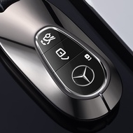 2024 Mercedes EQE350 Key Cover 23 Model Car New EQE500 High End EQESUV Decorative Shell Snap-On Zinc