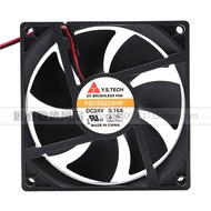Y.S.TECH DC BRUSHLESS FD249225HB 24V 0.16A 变频器 散热风扇