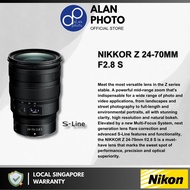 Nikon NIKKOR Z 24-70mm F2.8 S Lens for Nikon Z9 Z8 Z7 ii Z6 ii Z5 Zfc Z30 | Nikon Singapore Warranty