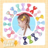 Hair Clip Bow Shape Size 2.7 Inches For Children no.w16