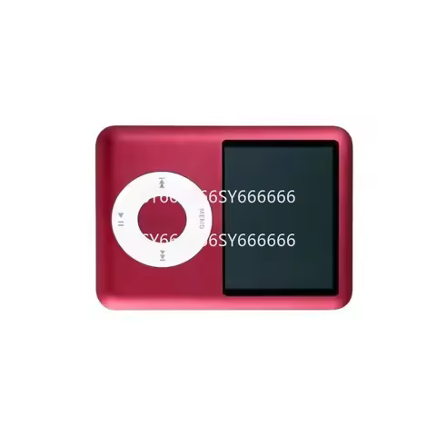 99% New Vintage Red 8GB MP3 MP4 Player Preloaded Songs For iPod Nano 3rd Gen