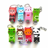 12Pcs Cute Character NAIL CLIPPERS Cute NAIL CLIPPERS - NAIL Cutter