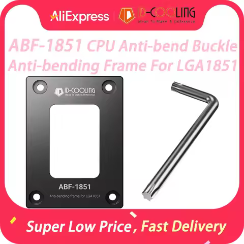 ID-COOLING ABF-1851 CPU Anti-bend Buckle Full Frame Fit and Fixation Anti-Bending Frame for LGA1851 