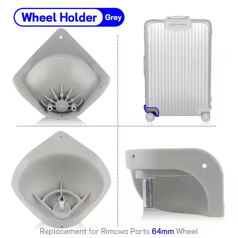 Suitcase Base Replacement for Rimowa Wheels Fixed Bace Repair Luggage Accessories Wheel Arch Travel 