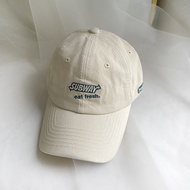 Mũ lưỡi trai SUBWAY chất liệu vải kaki cao cấp form mềm phong cách nón kết LOULI SAIGON