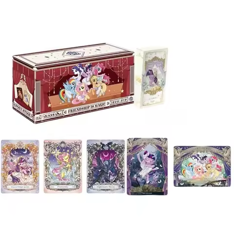 KAYOU My Little Pony Friendship Is Magic Collectible Trading Card Box, Pony Character Fantasy Cards 